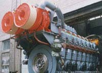 Shaanxi Pielstick 16PA Engine.